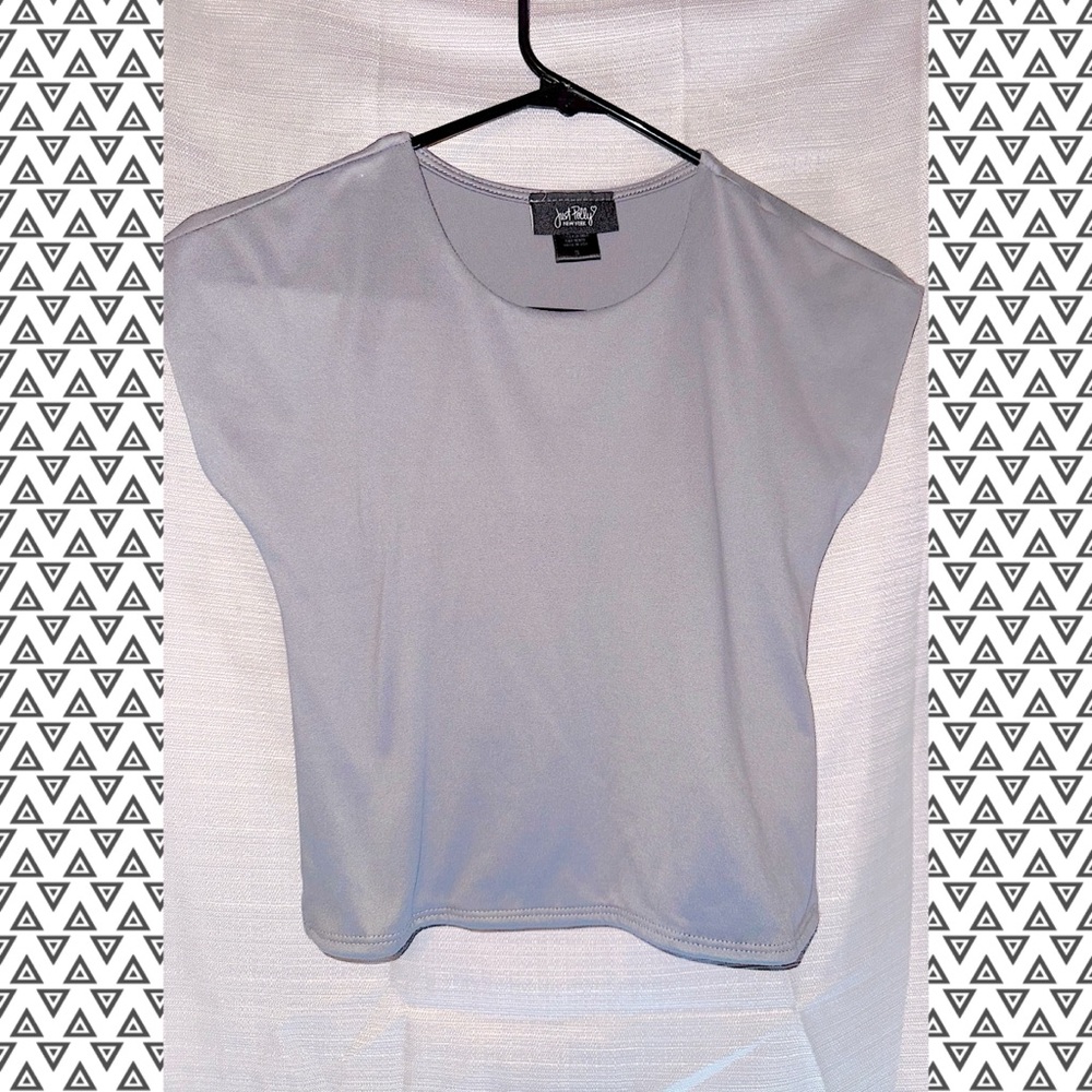 Heather Gray Women's Short Sleeve Top